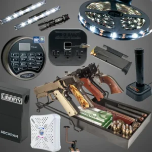 A bunch of different items that are on the ground